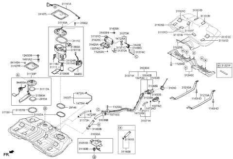 shut off valve parts diagram