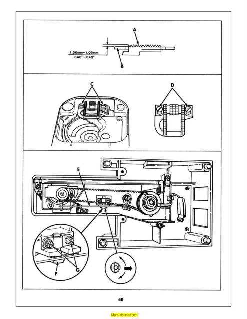 singer 201 2 parts diagram