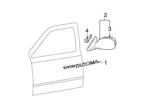 2003 tacoma parts diagram