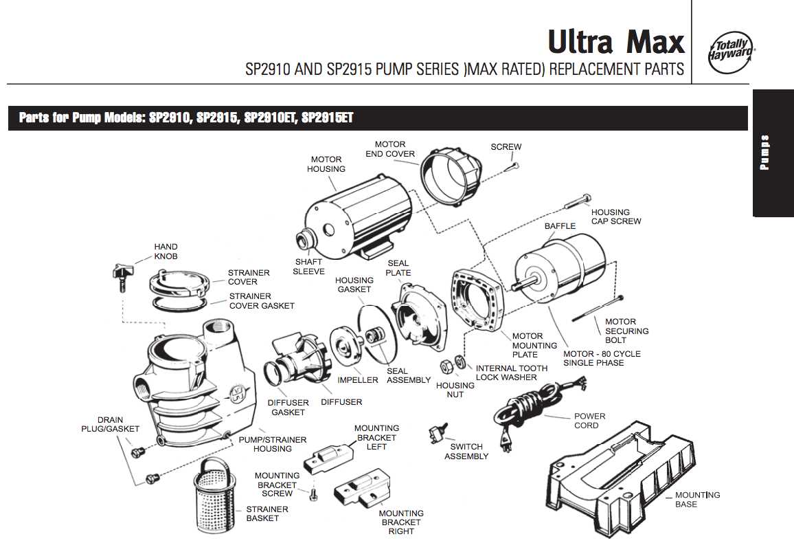 hayward sp2610x15 parts diagram