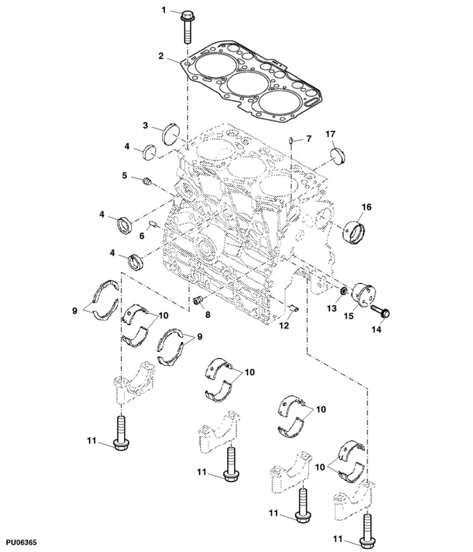 john deere 1025r 60 mower deck parts diagram