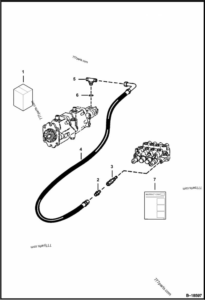 bobcat 843 parts diagram