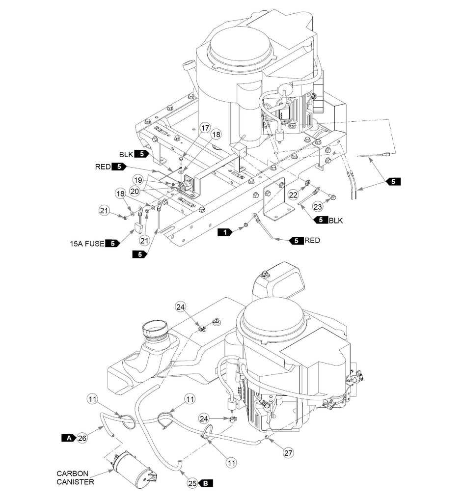 briggs stratton lawn mower parts diagram