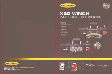 smittybilt x20 parts diagram