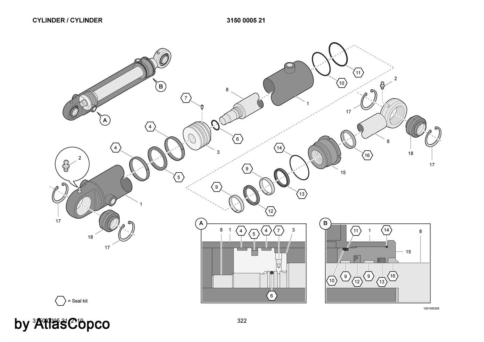 hilti te 75 parts diagram