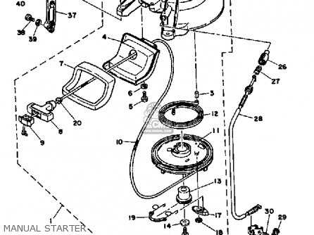 mercury 25 hp outboard parts diagram