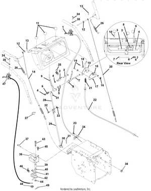 snowblower parts diagram