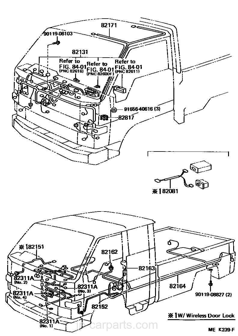 gmc w4500 parts diagram