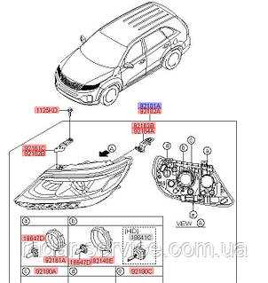 2012 kia sorento parts diagram