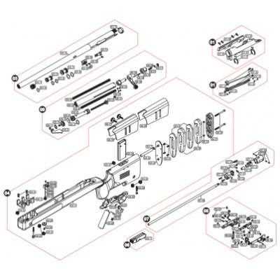 sniper rifle parts diagram