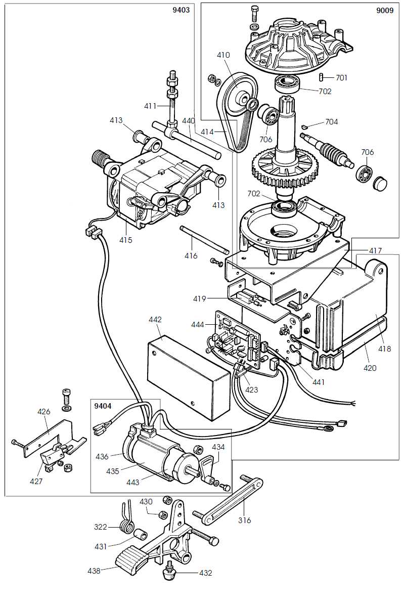 corghi tire machine parts diagram