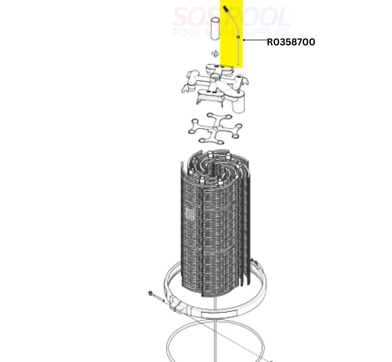 jandy cv460 parts diagram