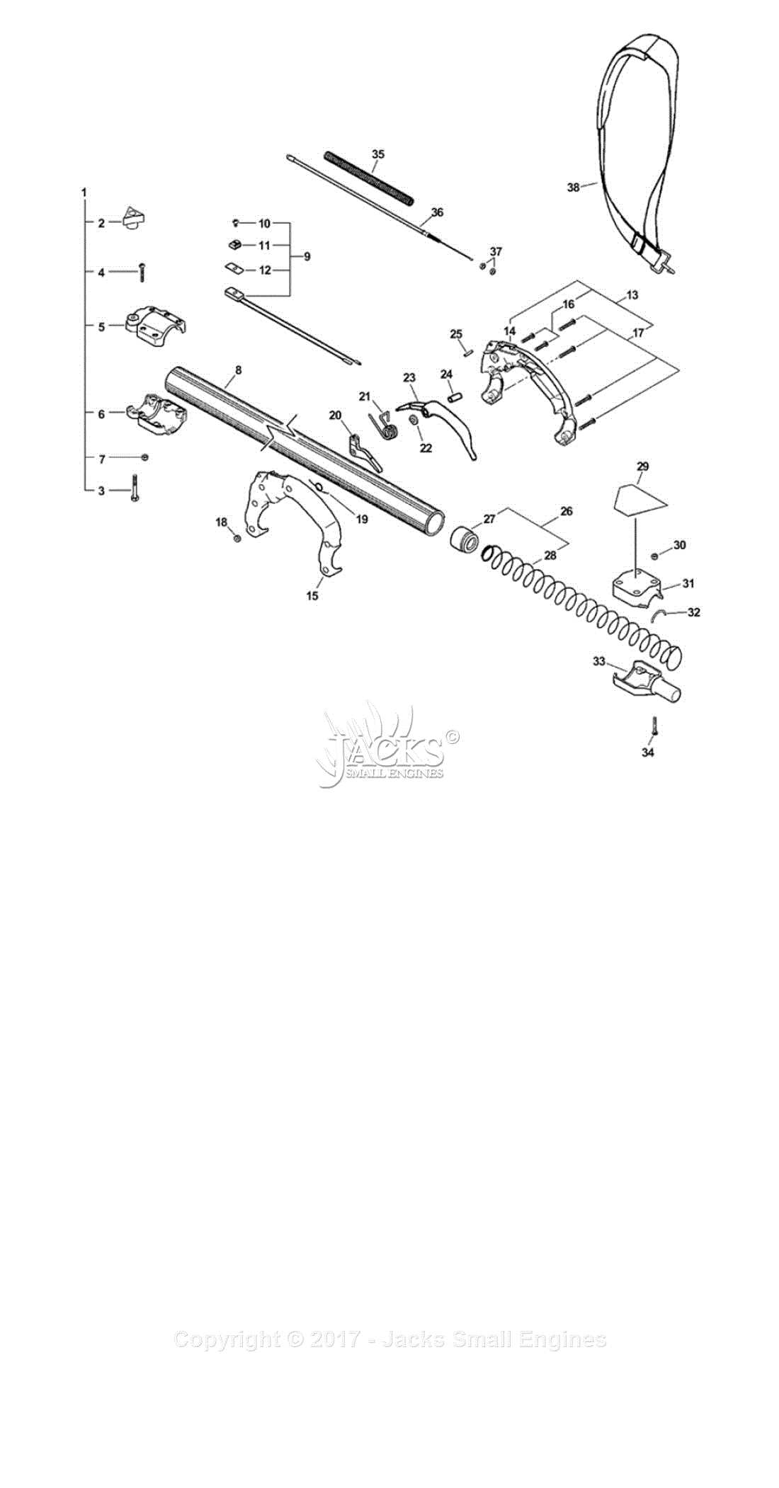 echo ppt 2620 parts diagram