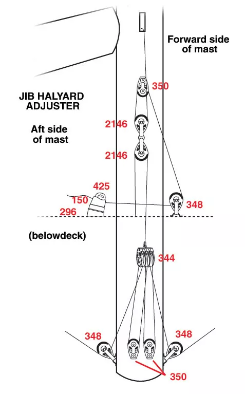 hobie cat parts diagram