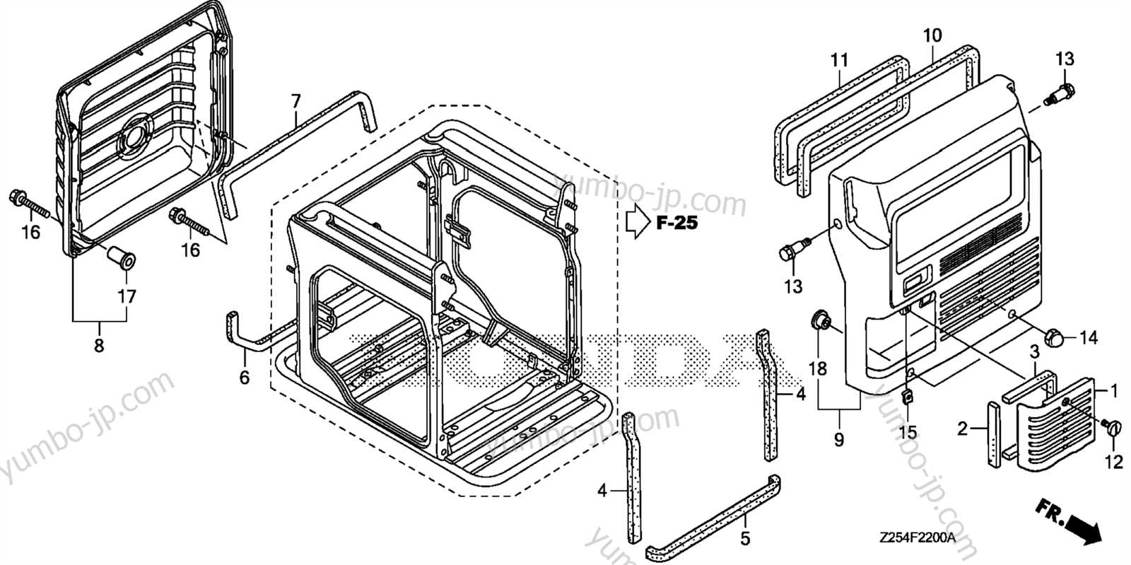 honda generator eu6500is parts diagram