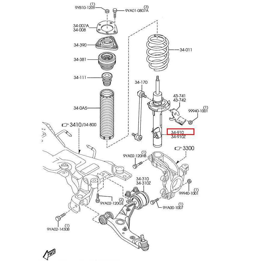 2014 mazda 3 body parts diagram