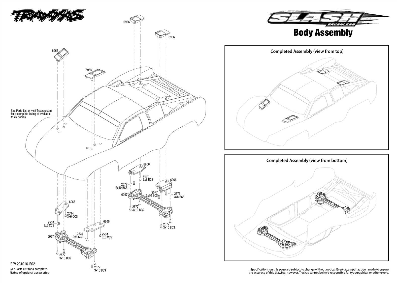 stampede 2wd parts diagram