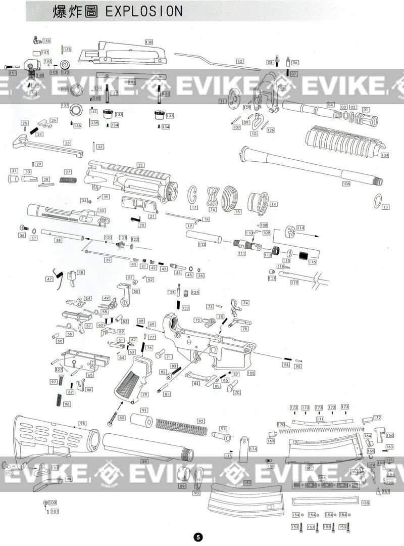 steyr aug parts diagram