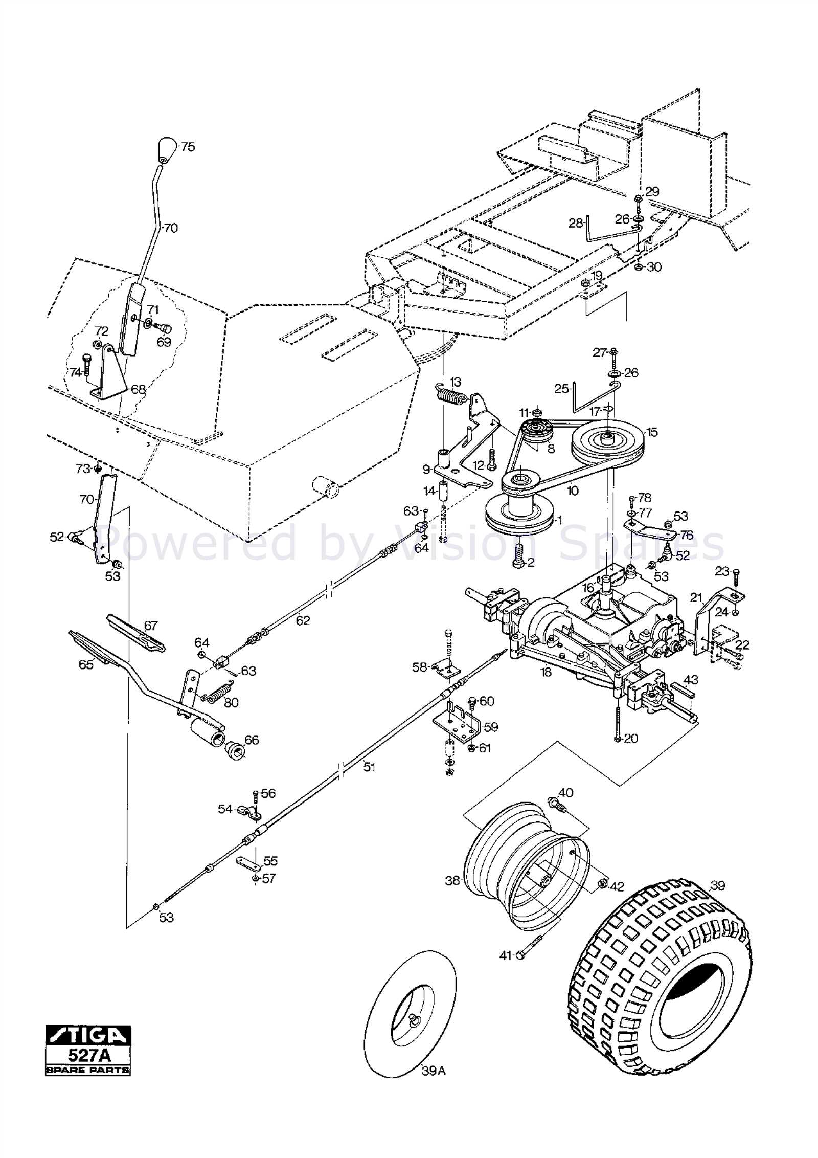 stiga parts diagram