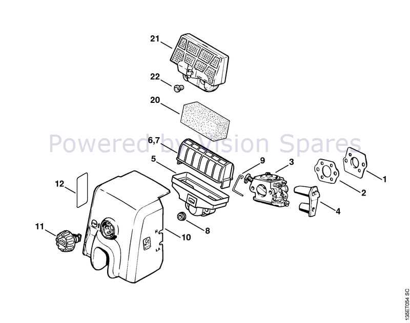 stihl 025c parts diagram