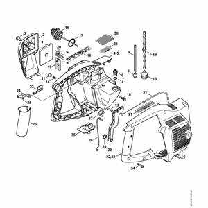 stihl 028 chainsaw parts diagram