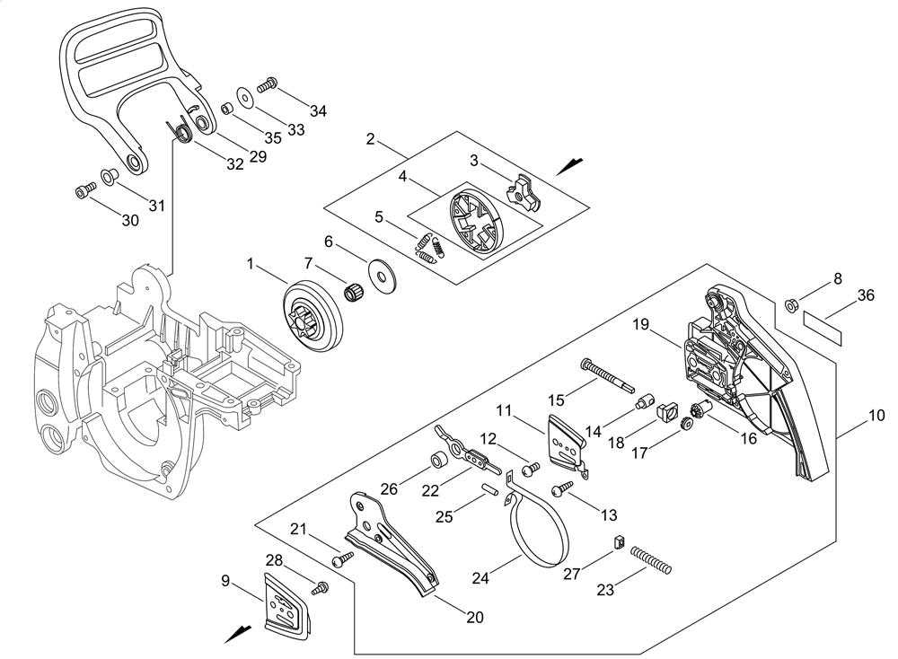 stihl 036 parts diagram