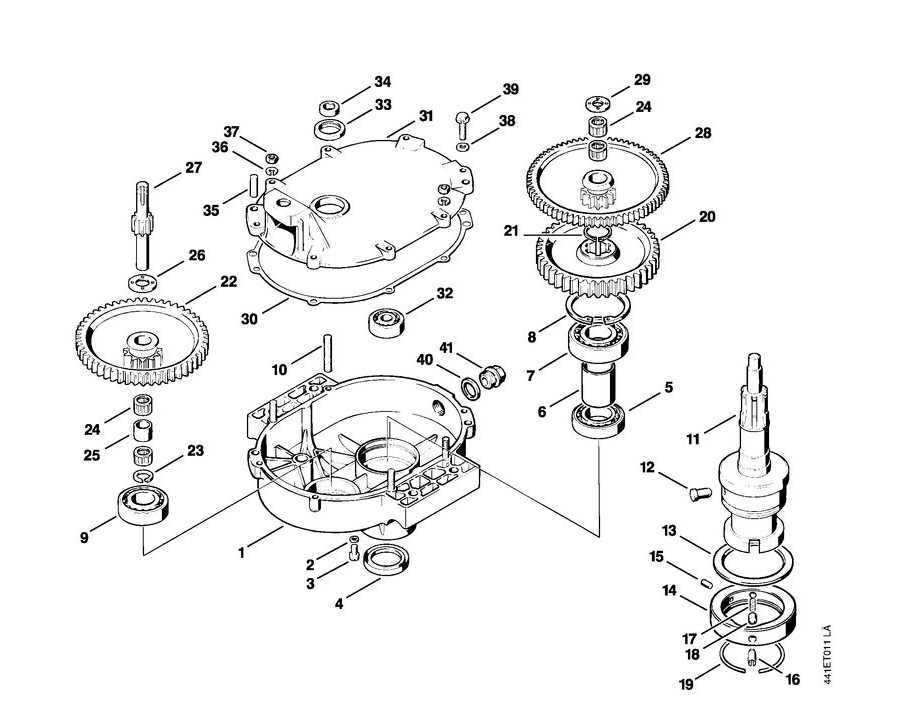 stihl 056 parts diagram