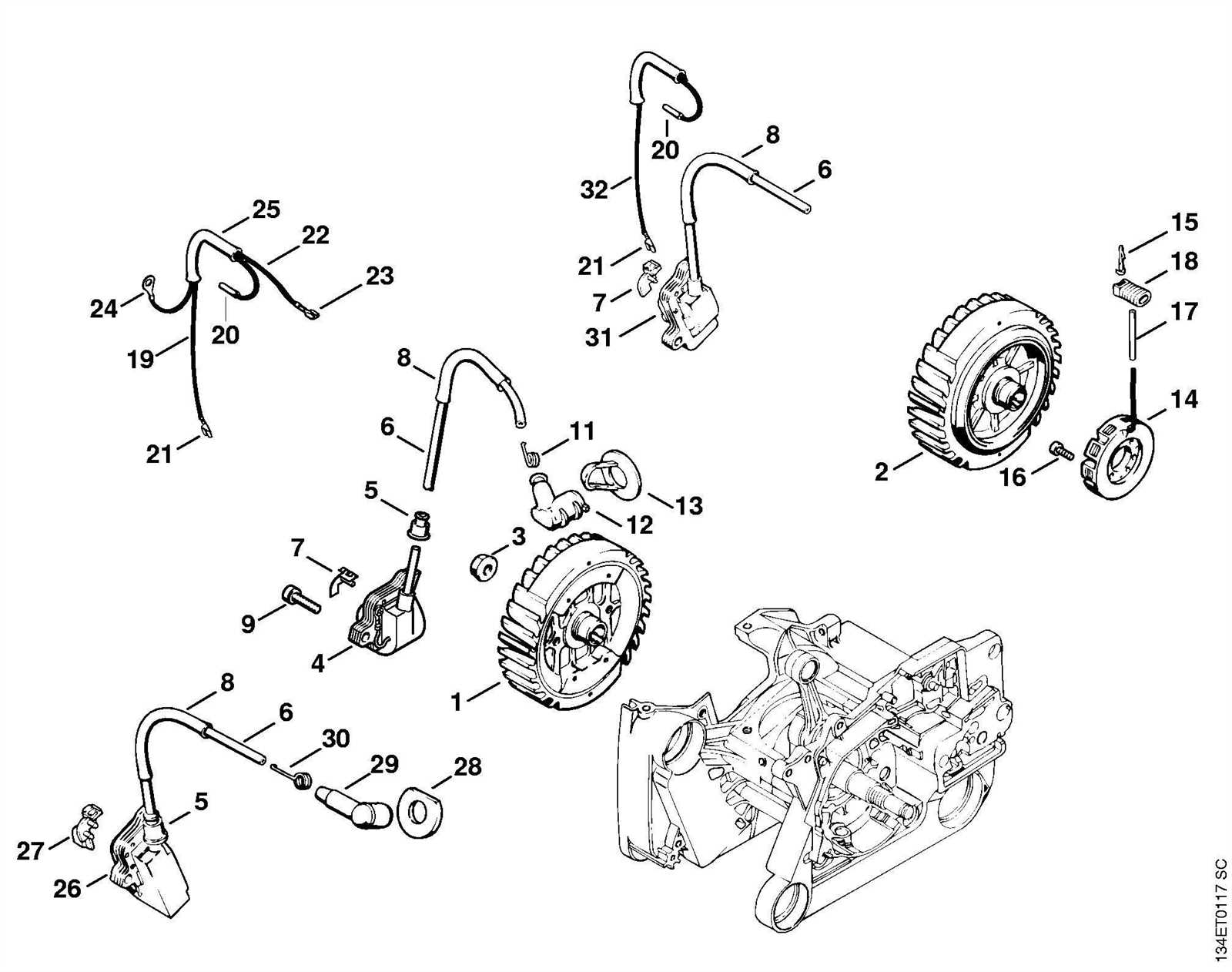 stihl 064 parts diagram