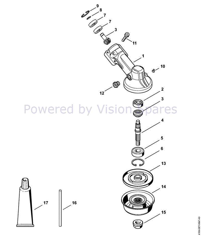 stihl 131r kombi parts diagram