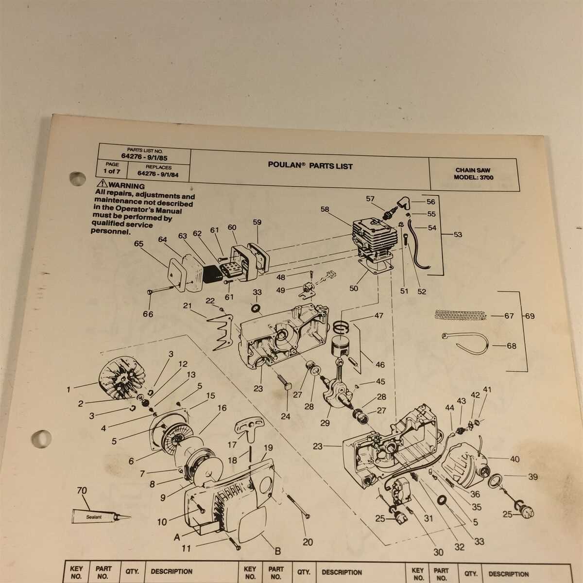 stihl chainsaw 311y parts diagram