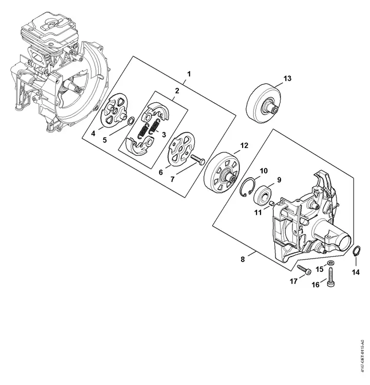 stihl fs 360 c parts diagram