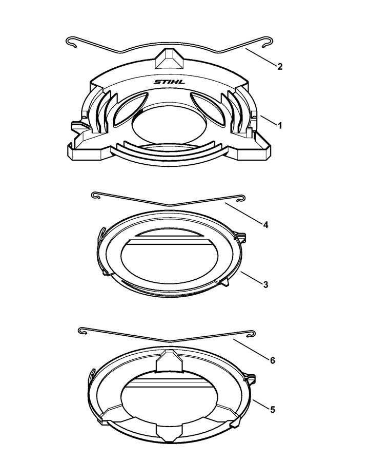 stihl fs 76 trimmer parts diagram