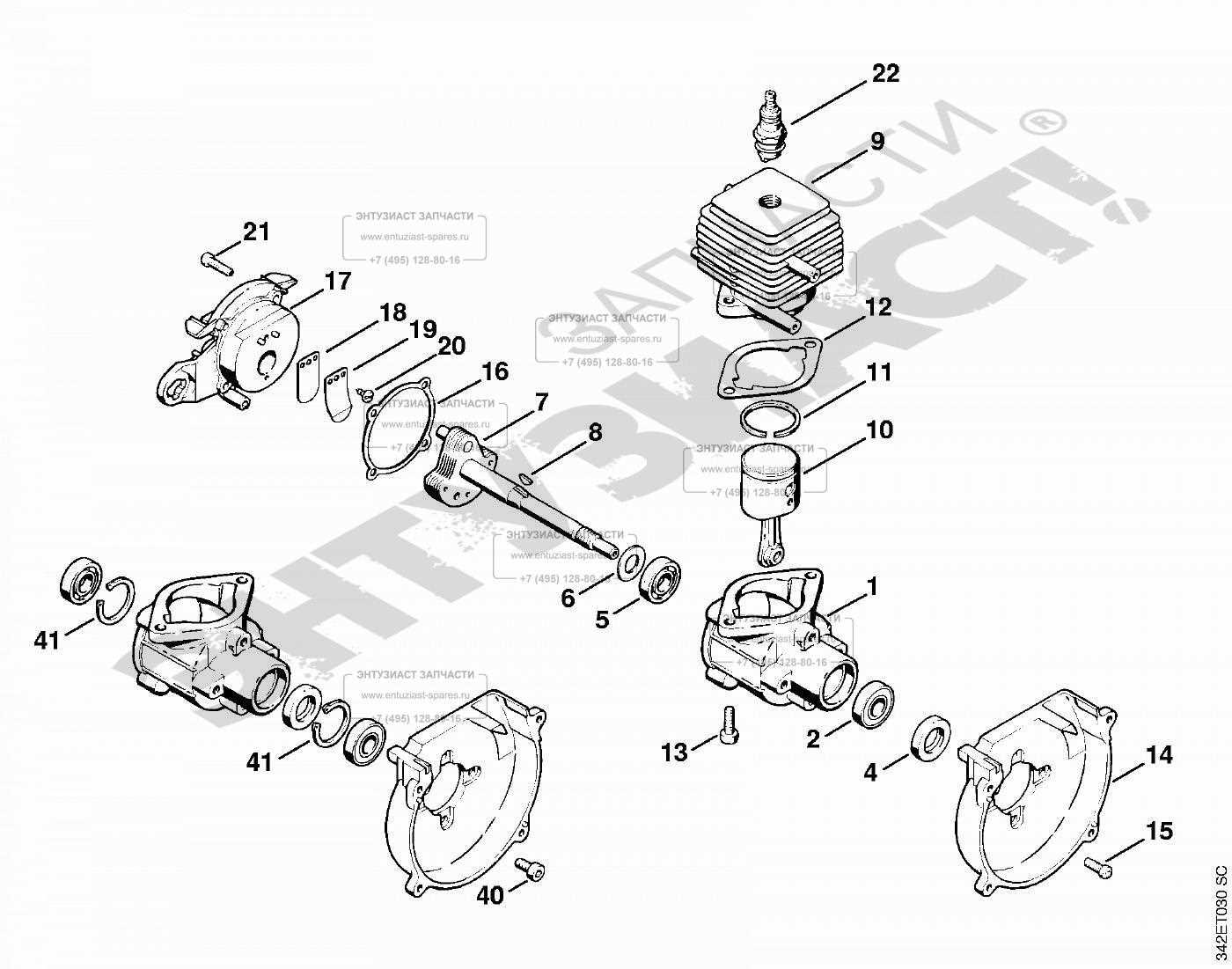 stihl fs 86 parts diagram