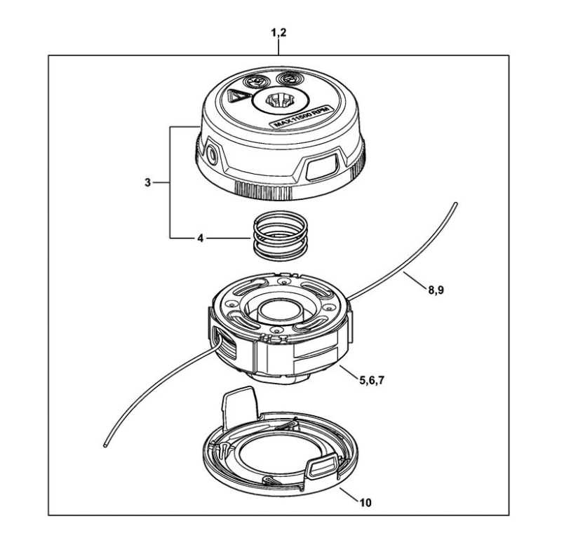 stihl fs52 parts diagram