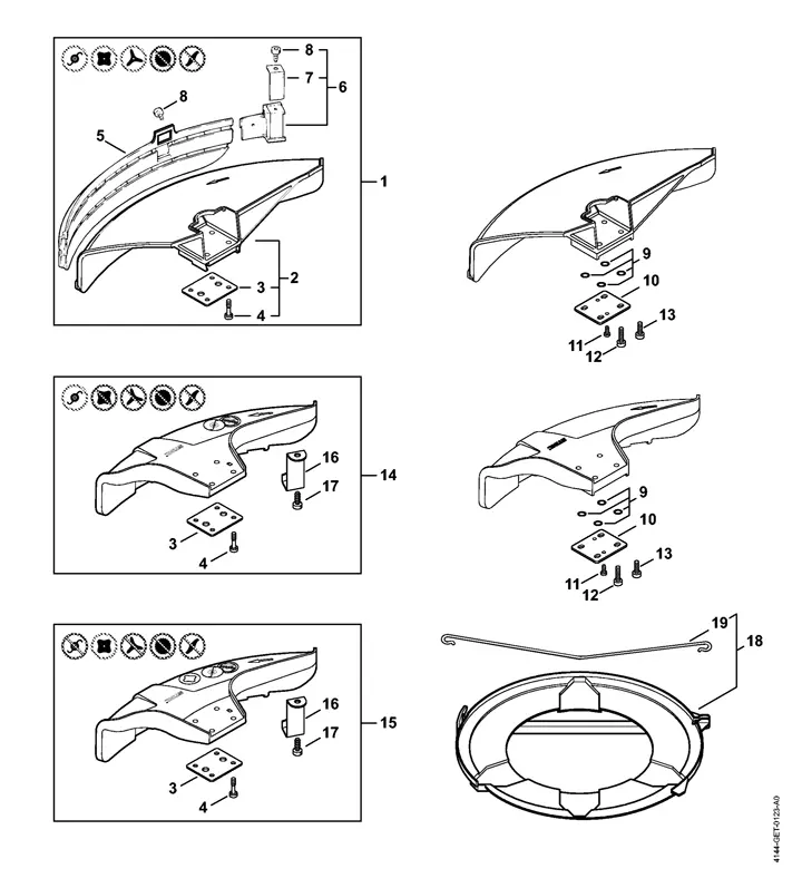 stihl fs56rc parts diagram