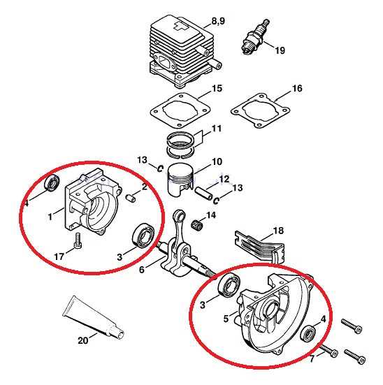 stihl fs75 parts diagram