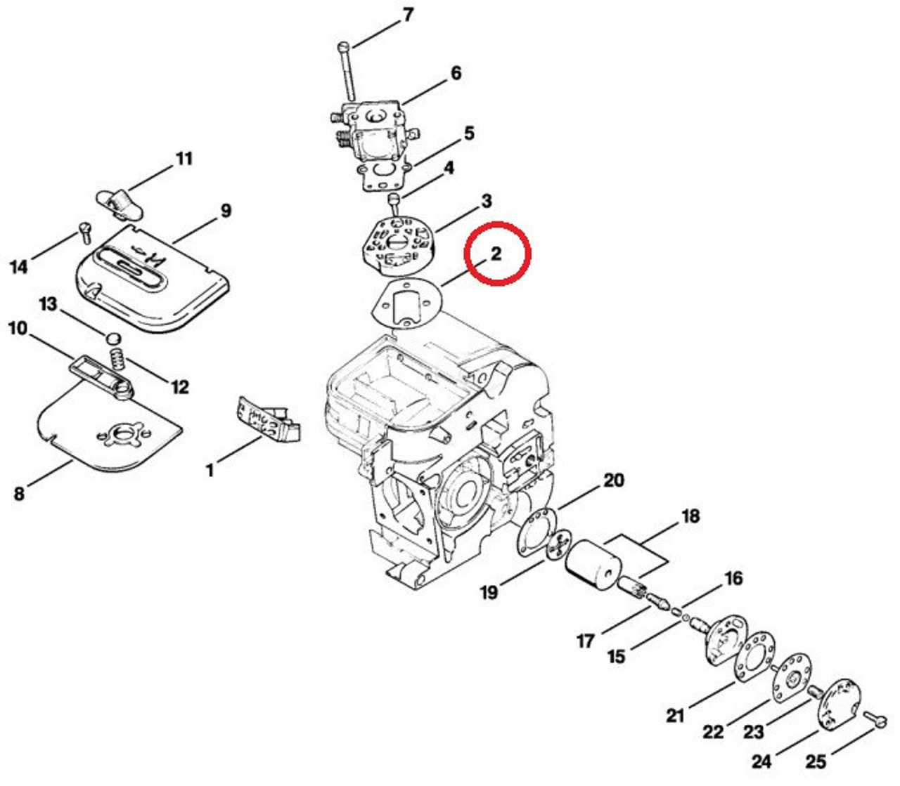 stihl lawn mower parts diagram