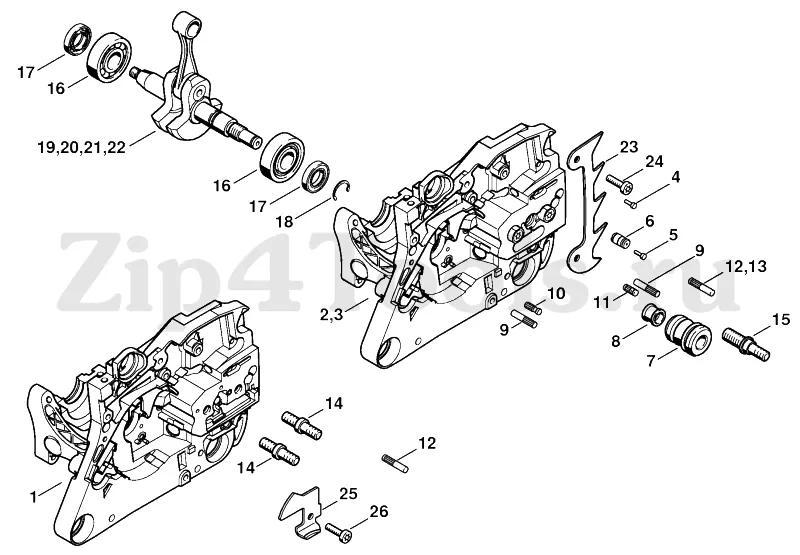 stihl ms 192 tc parts diagram