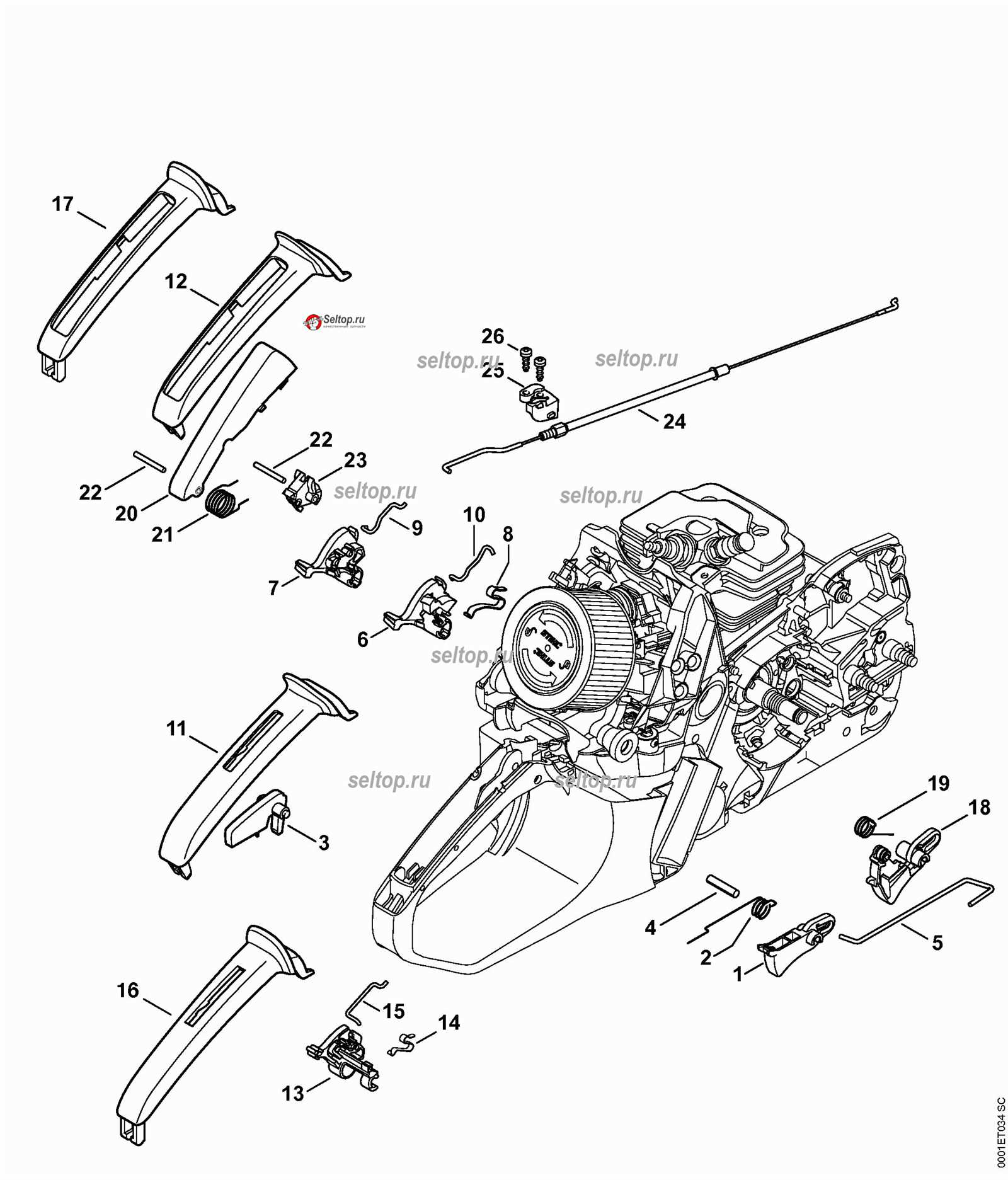 stihl ms 362 parts diagram