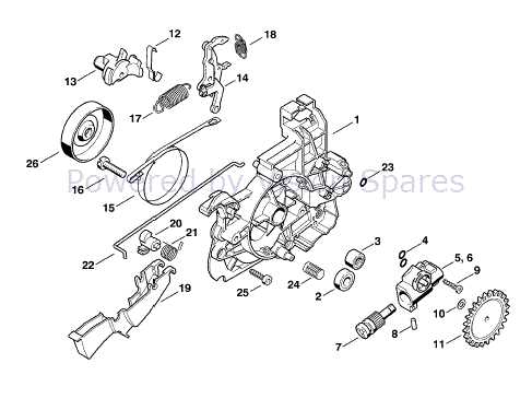 stihl ms180c be parts diagram