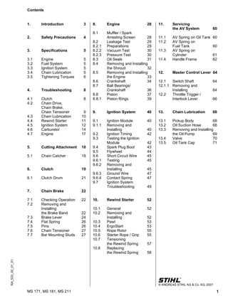 stihl ms181 parts diagram