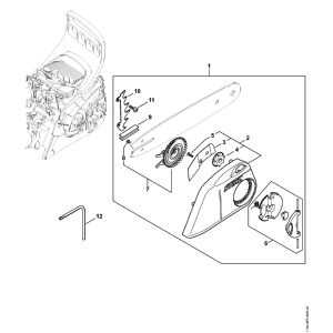 stihl ms181 parts diagram