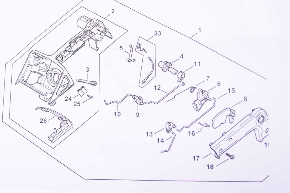 stihl ms200t parts diagram