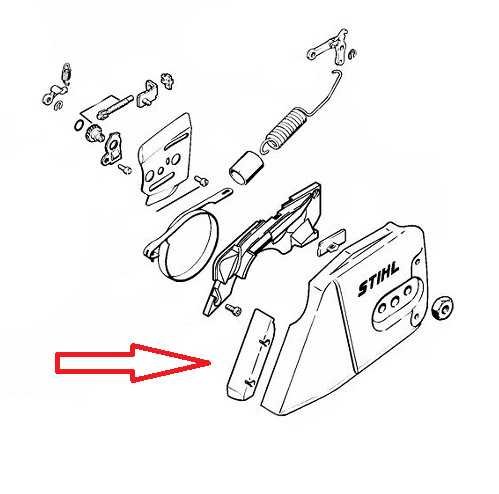 stihl ms390 parts diagram