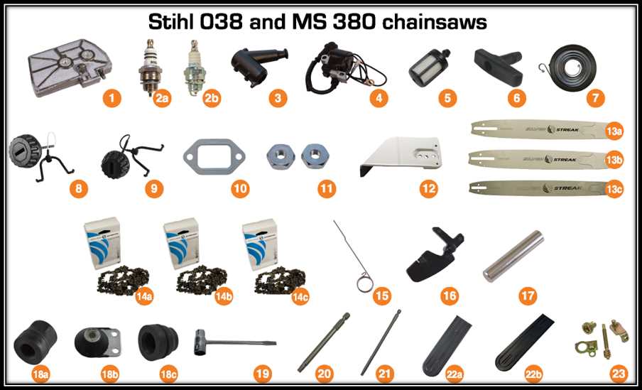 stihl ms390 parts diagram