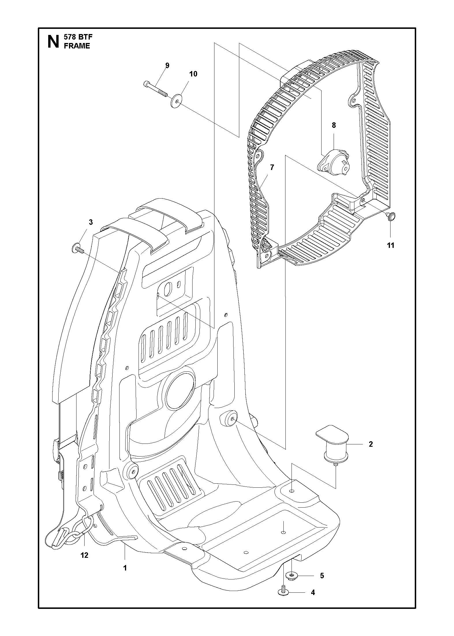 stihl sr 450 parts diagram