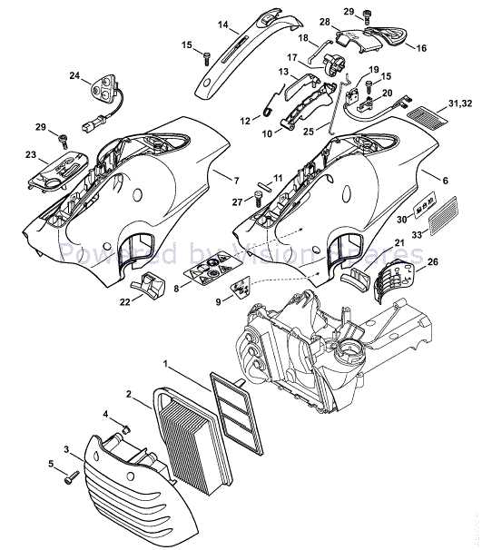 stihl ts420 parts diagram