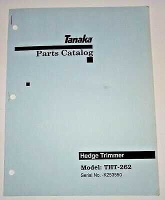 tanaka parts diagram