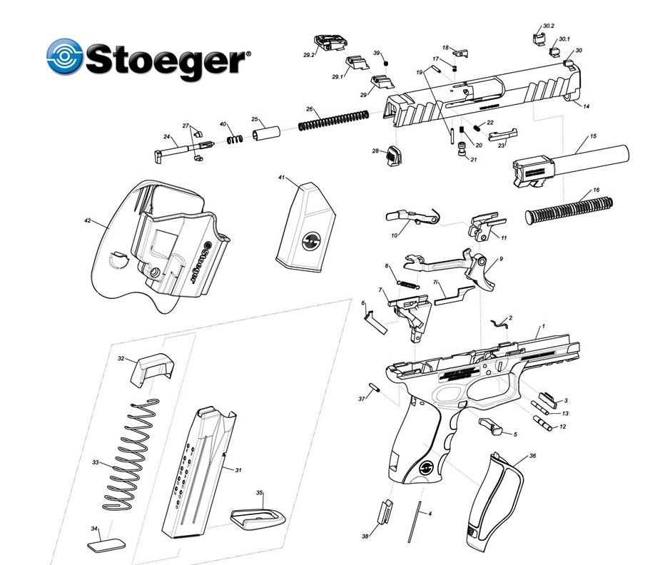 stoeger x20 parts diagram