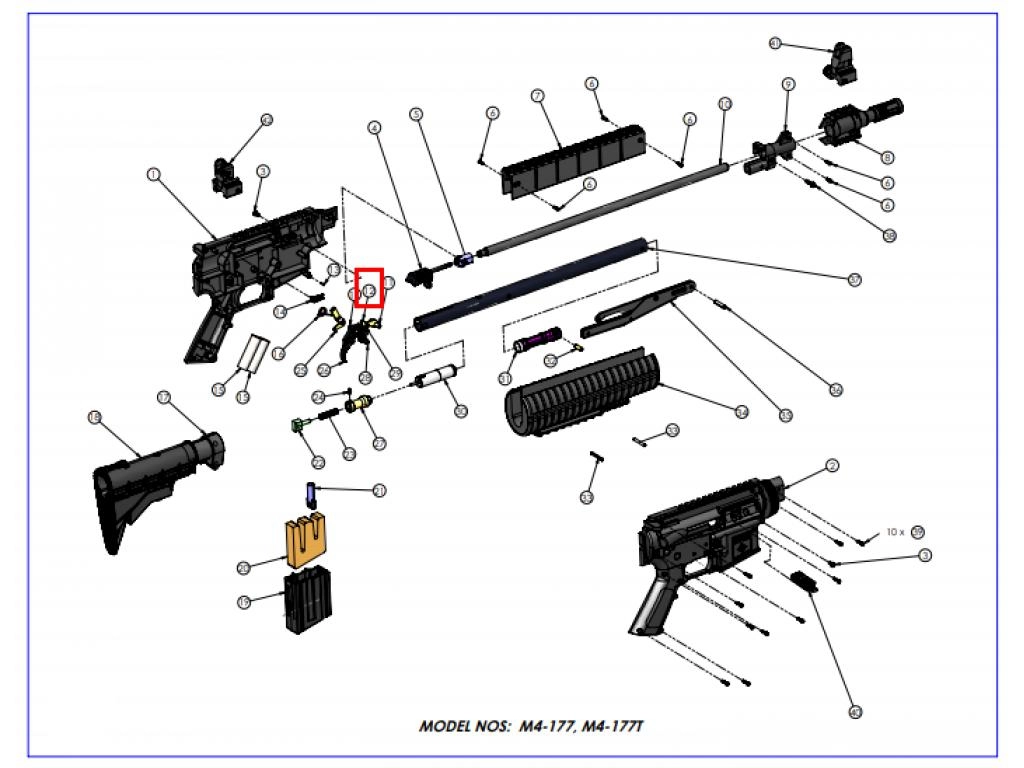 stoeger x20 parts diagram